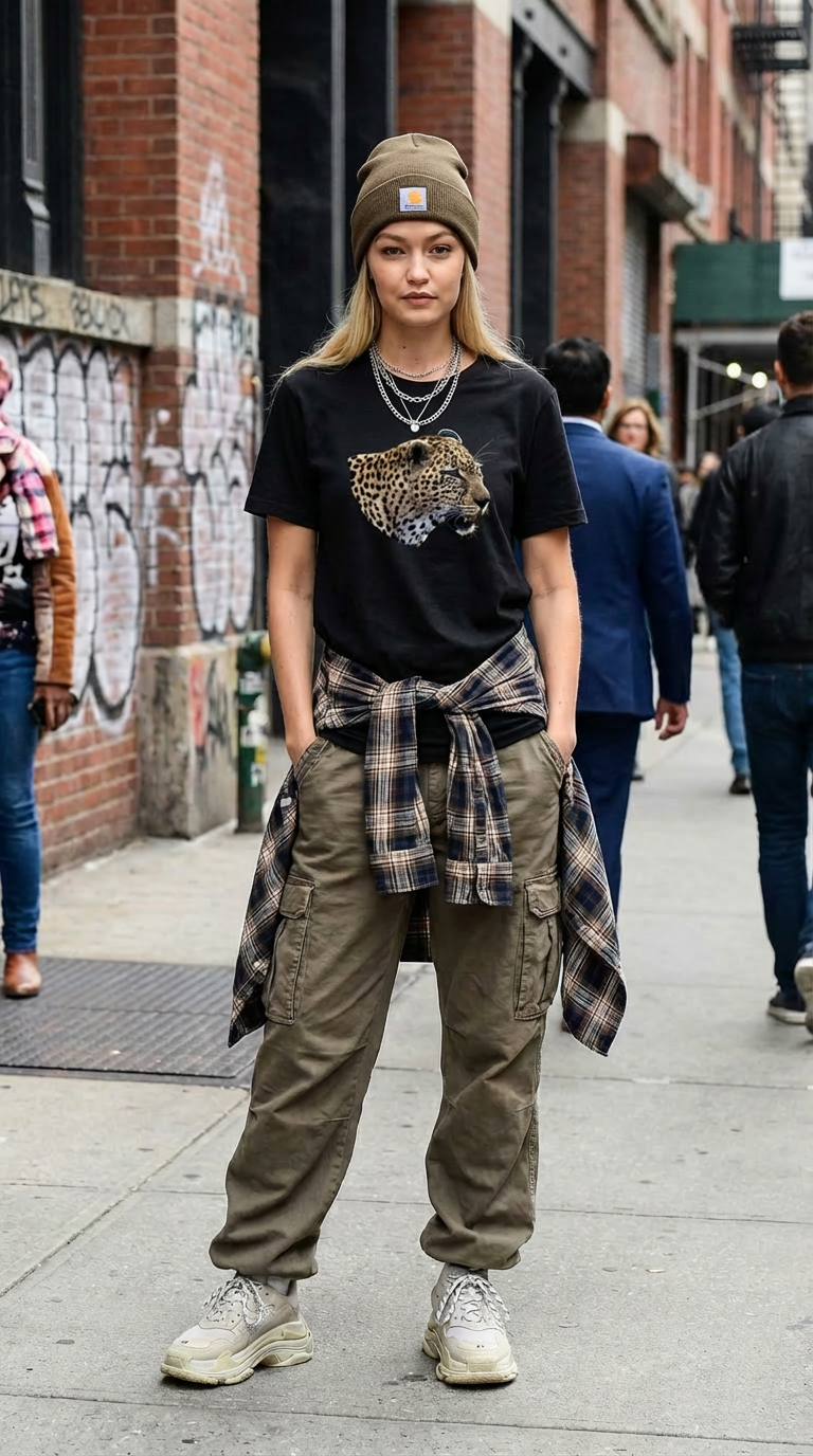 Leopard's Smile, Nature Lover's Apparel, cat lovers, wildlife fans, Moss Apparel, Unisex T-Shirt Fuel