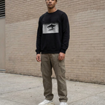 Tiger Shark Approach, Bimini Shark Labs, Moss Apparel, Crewneck Sweatshirt Fuel