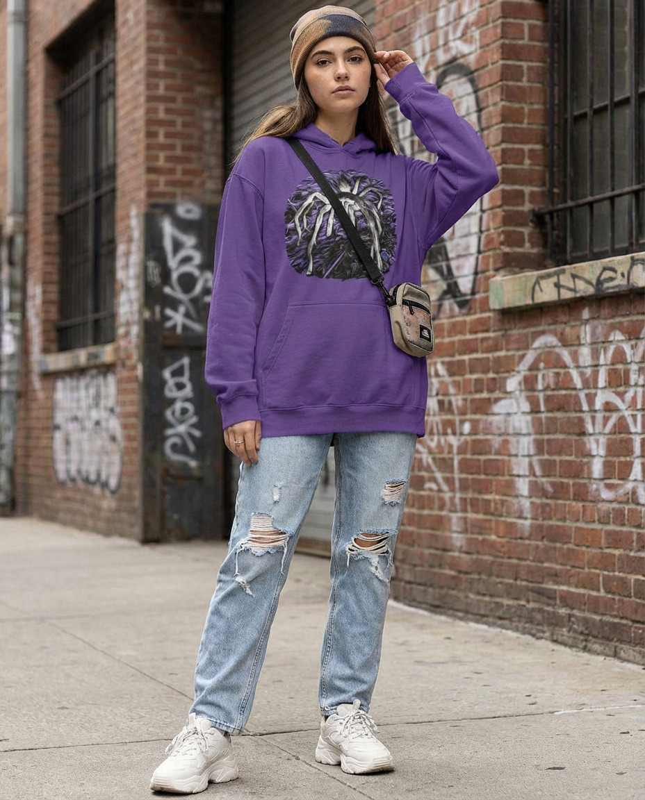 Tarantula, Spider Fan, wild clothing, Moss Apparel, Unisex Crewneck Sweatshirt Fuel