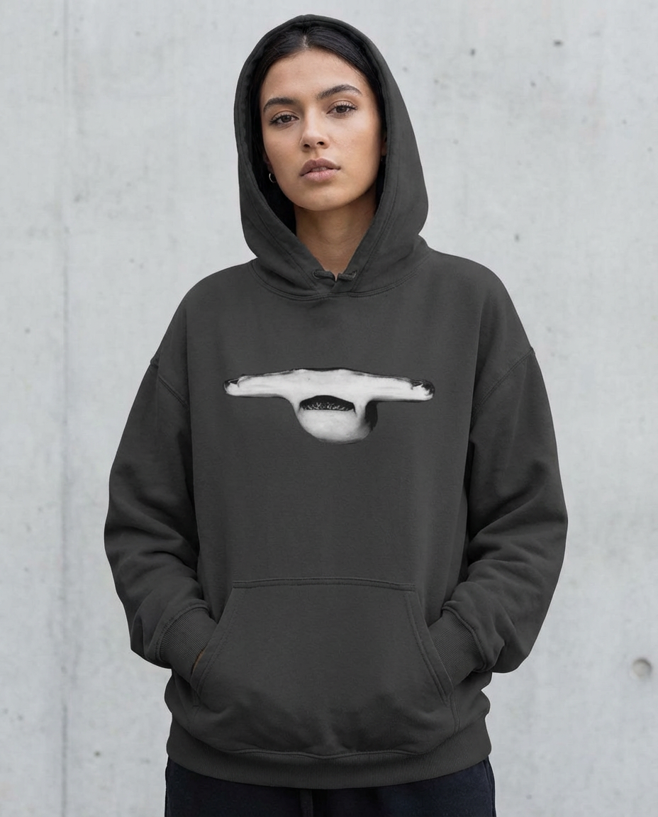Hammerhead Jaws, Moss Apparel, Shark, Hoodie Fuel