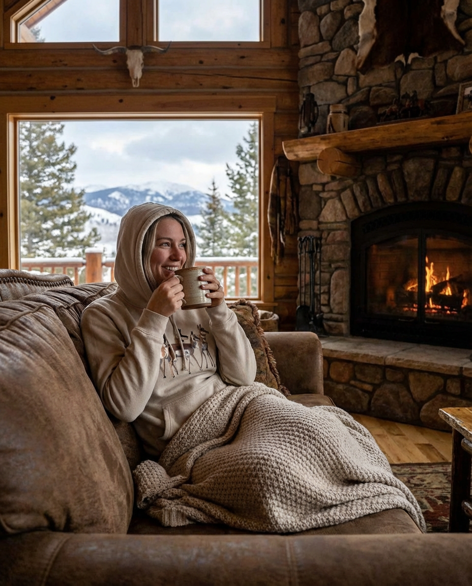 Pronghorn Huddle, The WYldlife Fund, Moss Apparel, Hoodie Fuel