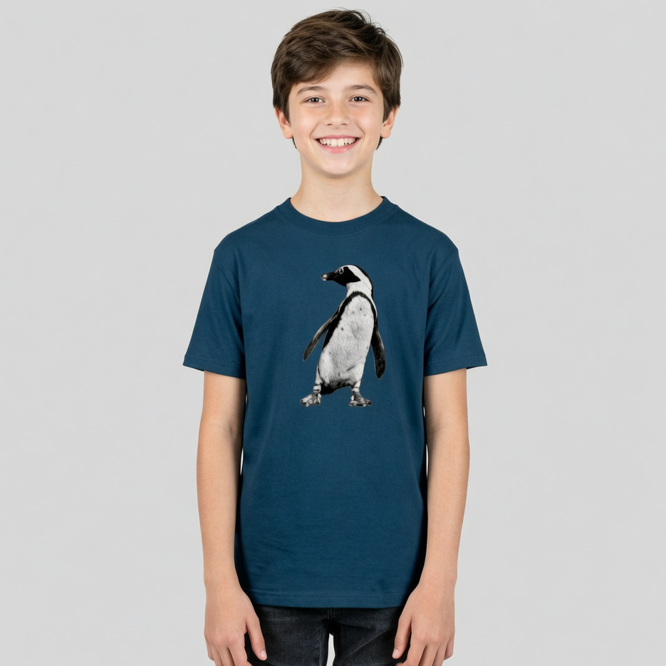 Dancing Penguin, Moss Apparel, Youth Ultra Cotton T-Shirt Fuel