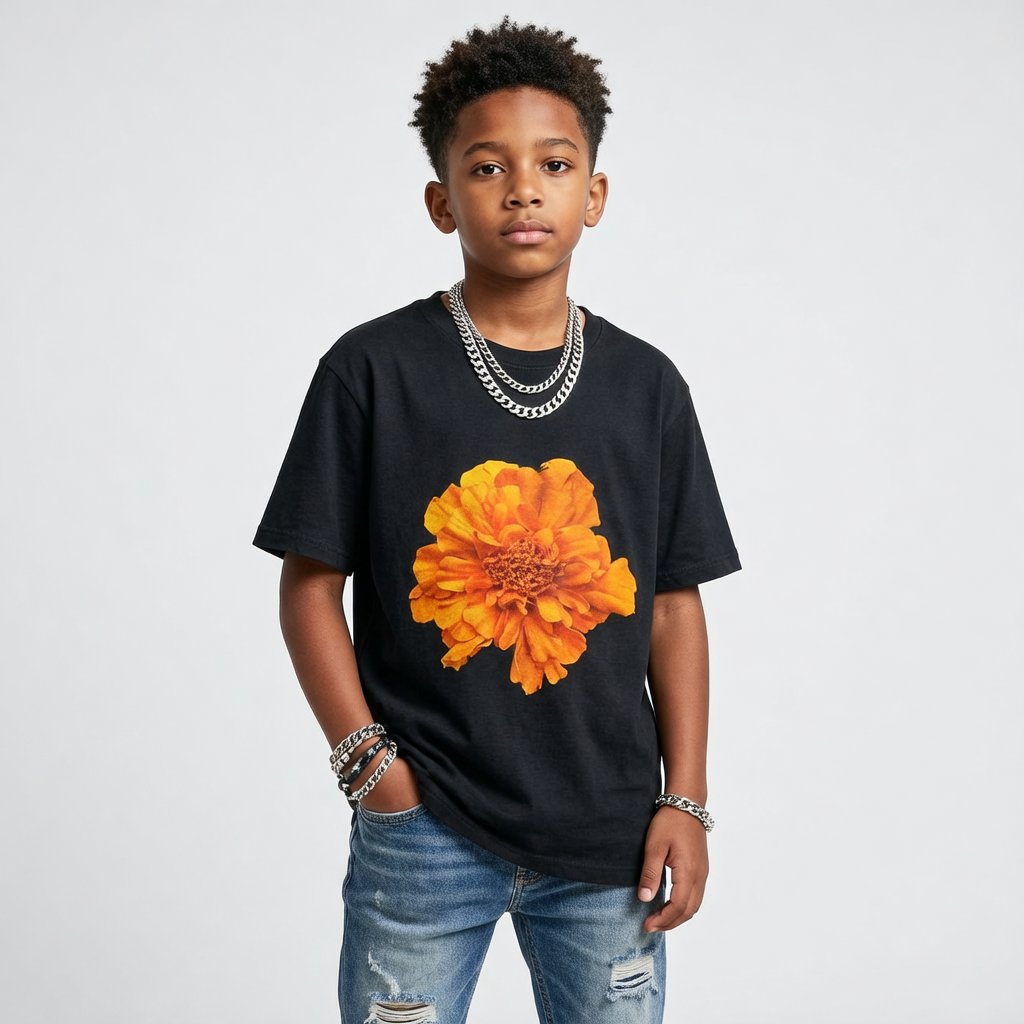 Carnation Flower Floral, Flower, Moss Apparel, Unisex Youth Cotton T-Shirt Fuel
