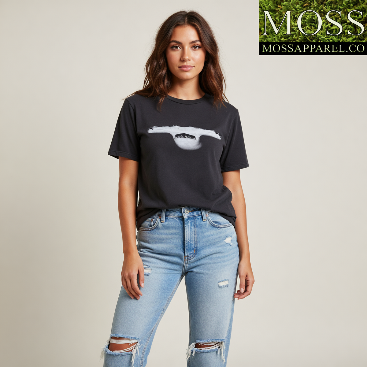 Hammerhead Jaws, Moss Apparel, Shark Ultra Cotton T-Shirt Fuel