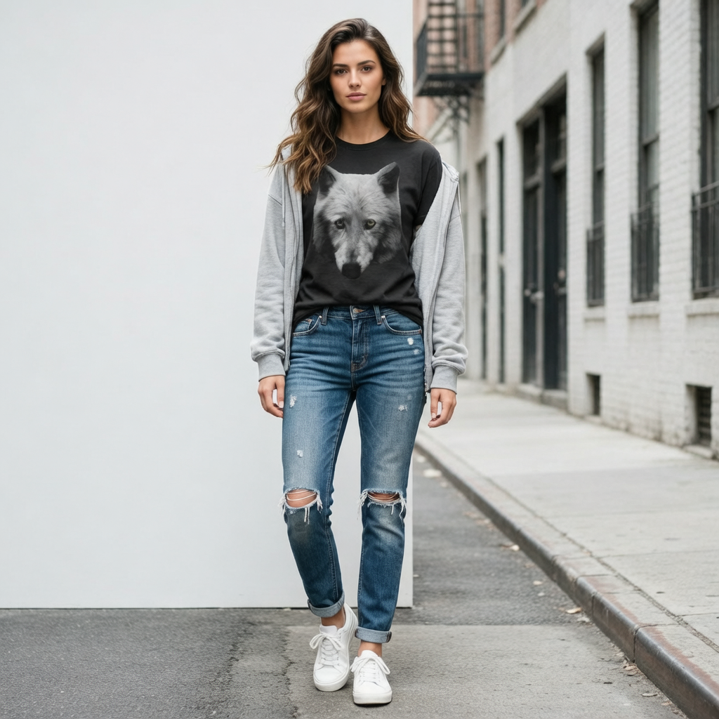 Wolf's Glare, Moss Apparel, Ultra Cotton T-Shirt Fuel