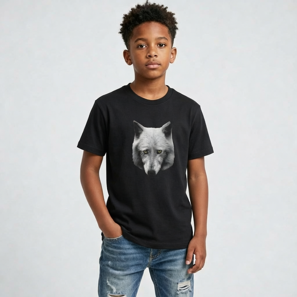 Wolf's Glare, Moss Apparel, Youth Ultra Cotton T Fuel